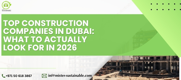 Top Construction Companies in Dubai Providing Modern Residential and Commercial Building Solutions